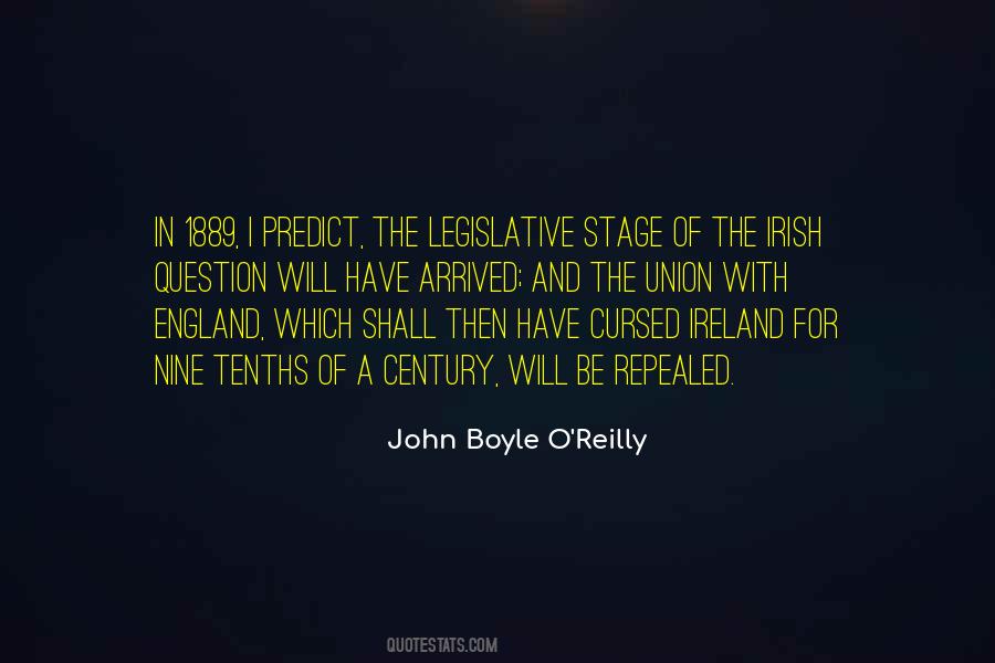 John Boyle O'Reilly Quotes #914796