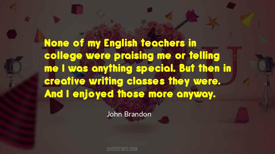 John Brandon Quotes #105453