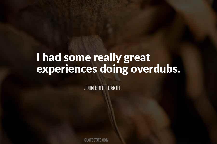 John Britt Daniel Quotes #1682656