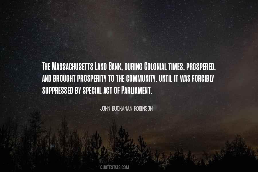 John Buchanan Robinson Quotes #1359691