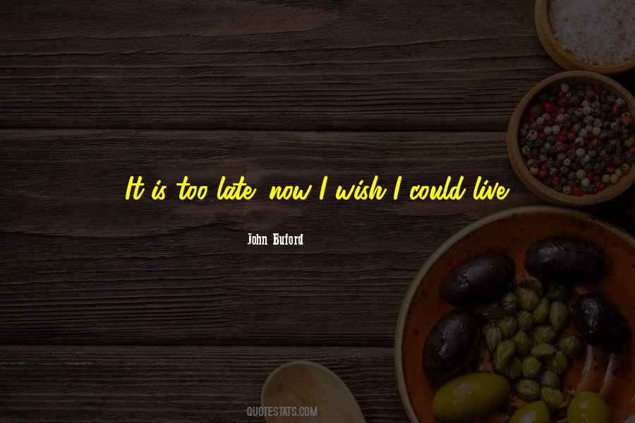 John Buford Quotes #342195