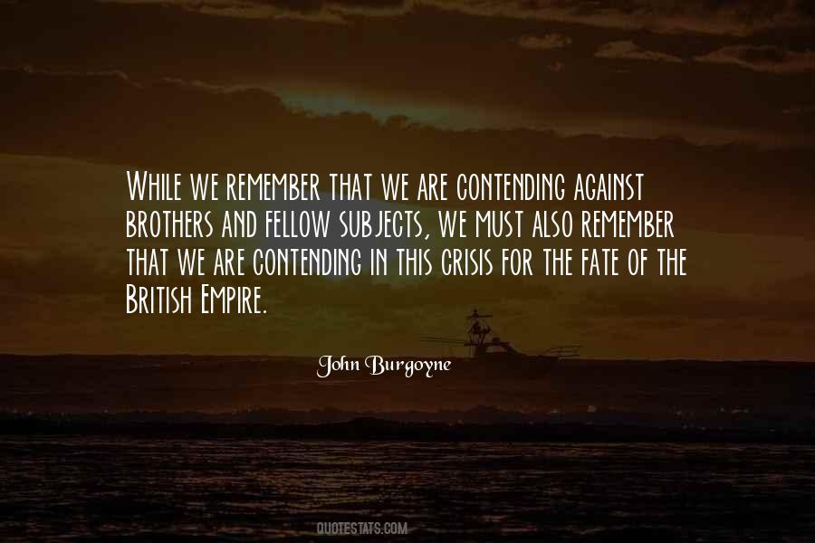 John Burgoyne Quotes #731398