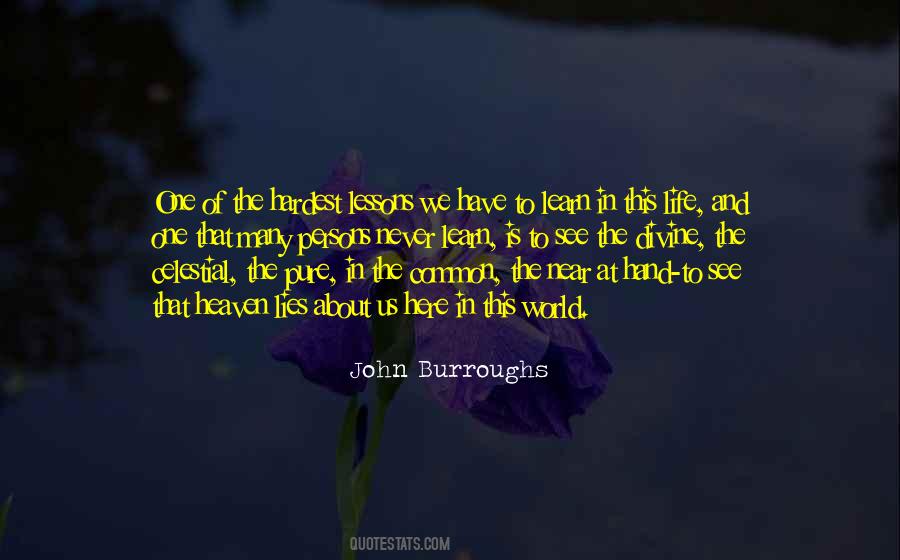 John Burroughs Quotes #197465