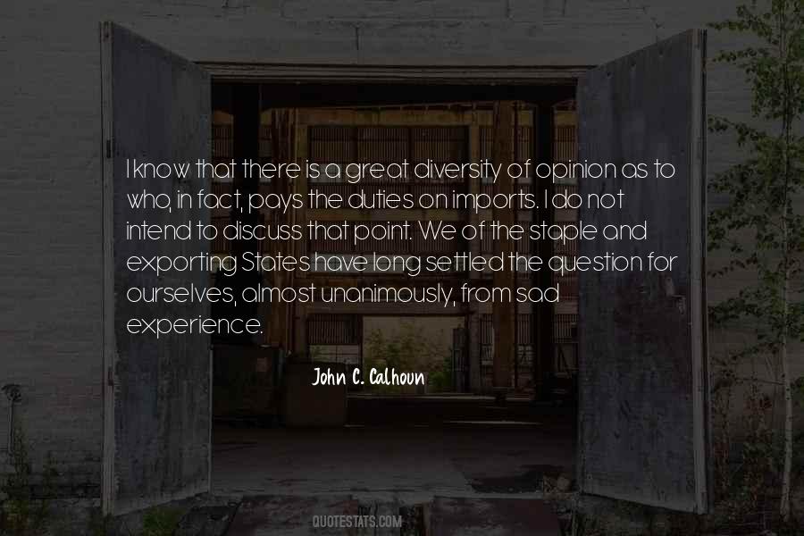 John C. Calhoun Quotes #1661853