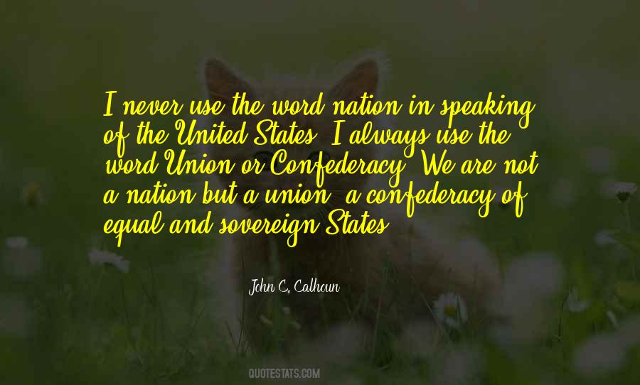 John C. Calhoun Quotes #383224