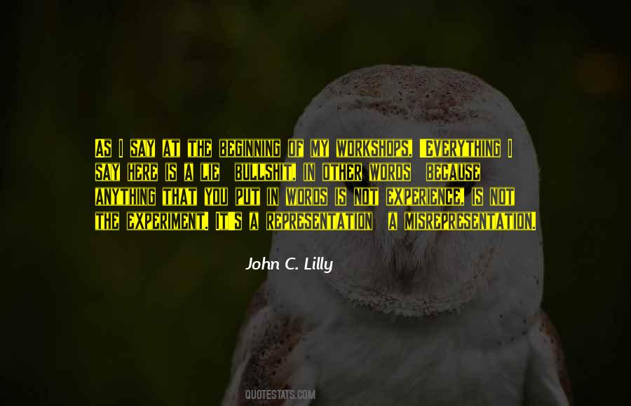 John C. Lilly Quotes #867274
