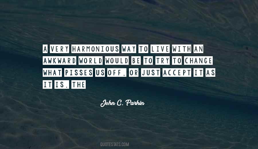 John C. Parkin Quotes #425948