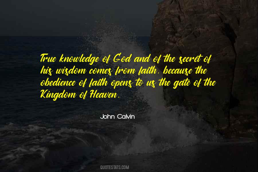 John Calvin Quotes #1189402