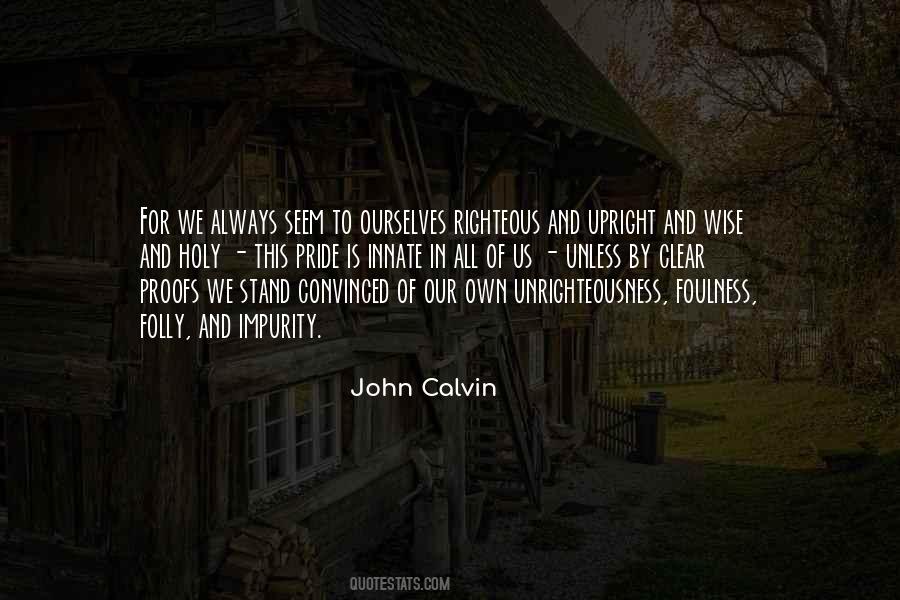 John Calvin Quotes #284453