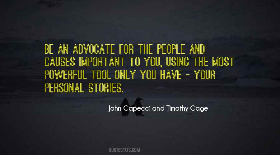John Capecci And Timothy Cage Quotes #823359 John Capecci And Timothy Cage Quotes #823359