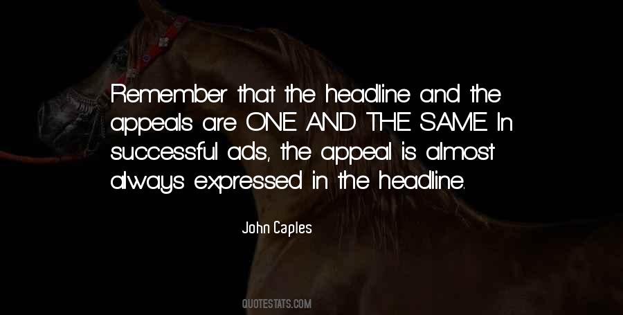 John Caples Quotes #128549