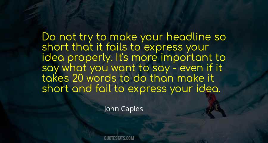 John Caples Quotes #184724