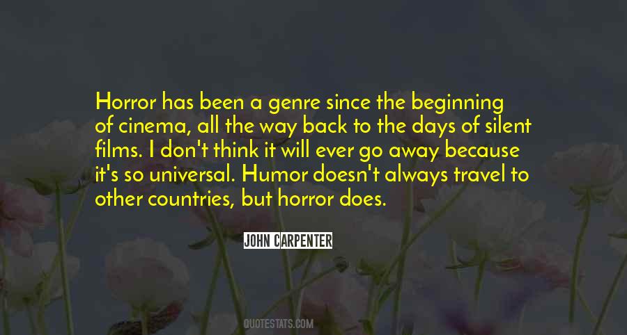 John Carpenter Quotes #681466