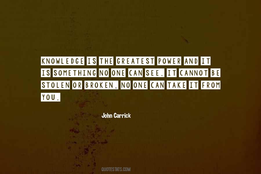 John Carrick Quotes #347322