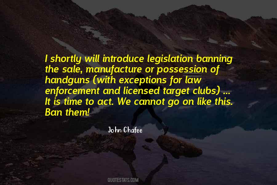 John Chafee Quotes #1799709