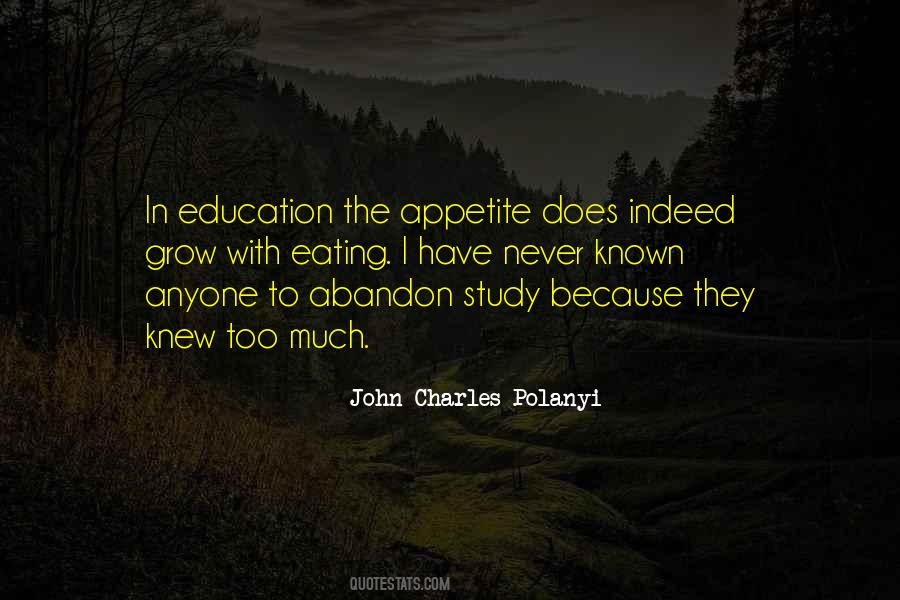 John Charles Polanyi Quotes #1023039