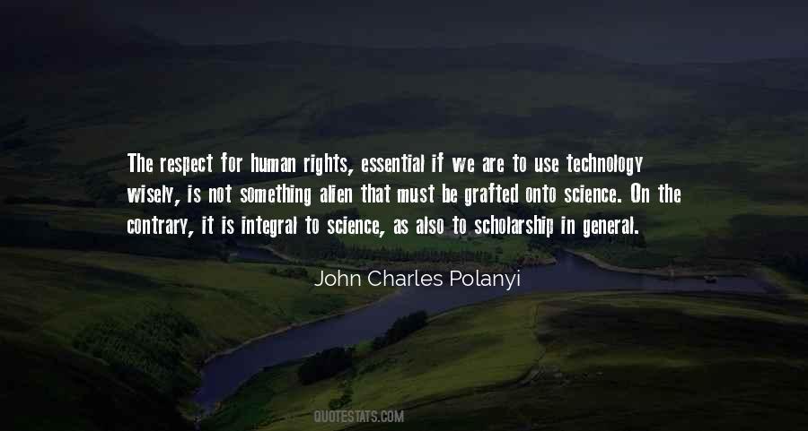 John Charles Polanyi Quotes #1397566
