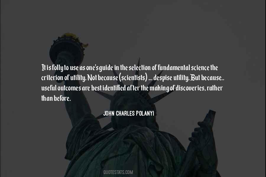 John Charles Polanyi Quotes #665268