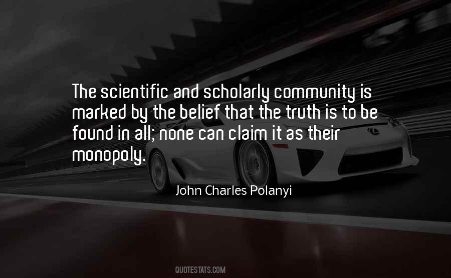 John Charles Polanyi Quotes #812540