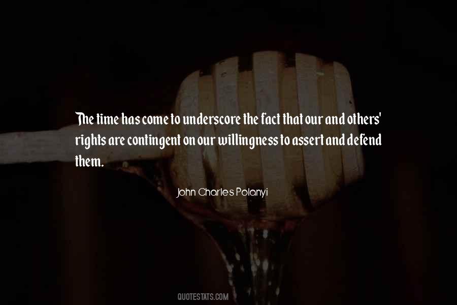 John Charles Polanyi Quotes #837836