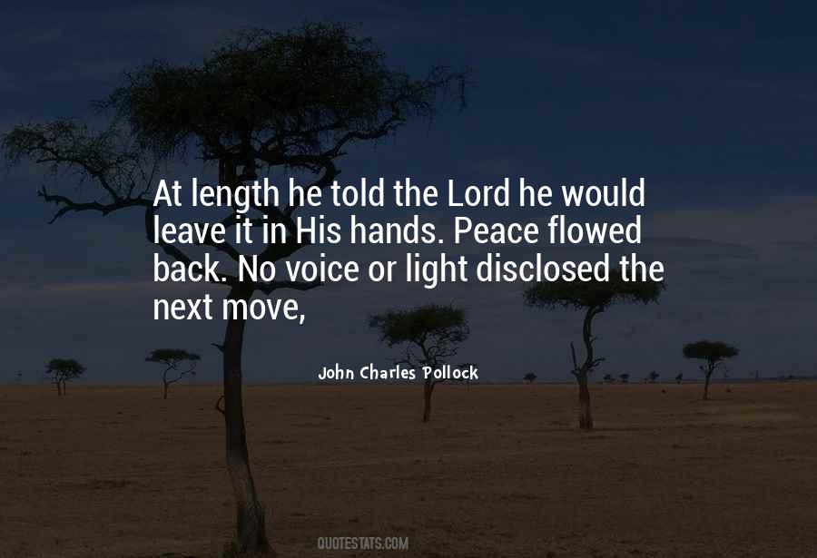 John Charles Pollock Quotes #255175