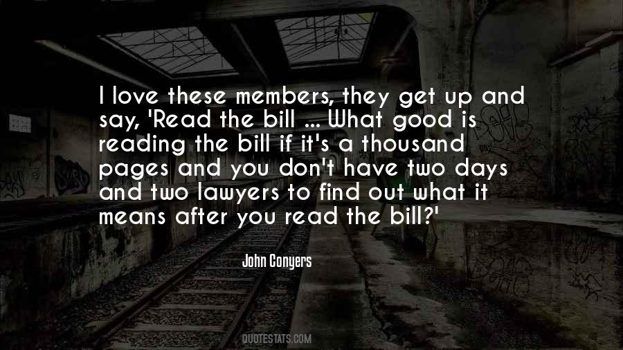 John Conyers Quotes #1529602