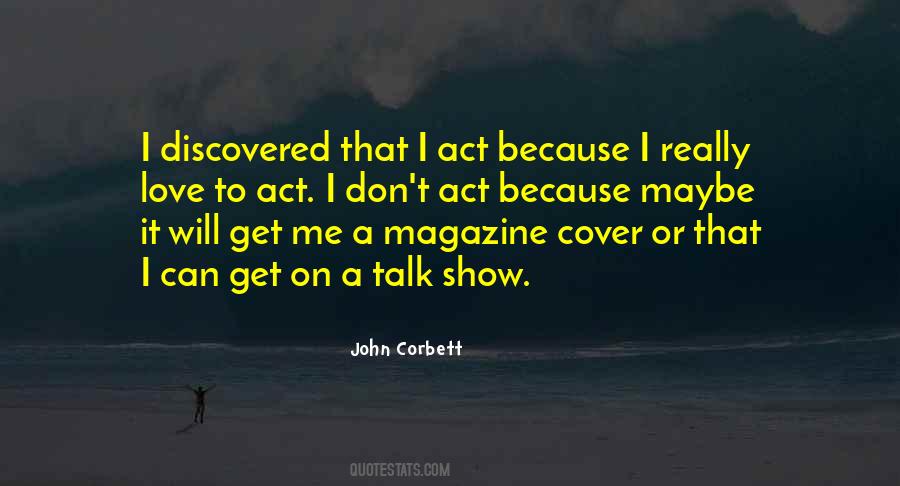 John Corbett Quotes #1068882