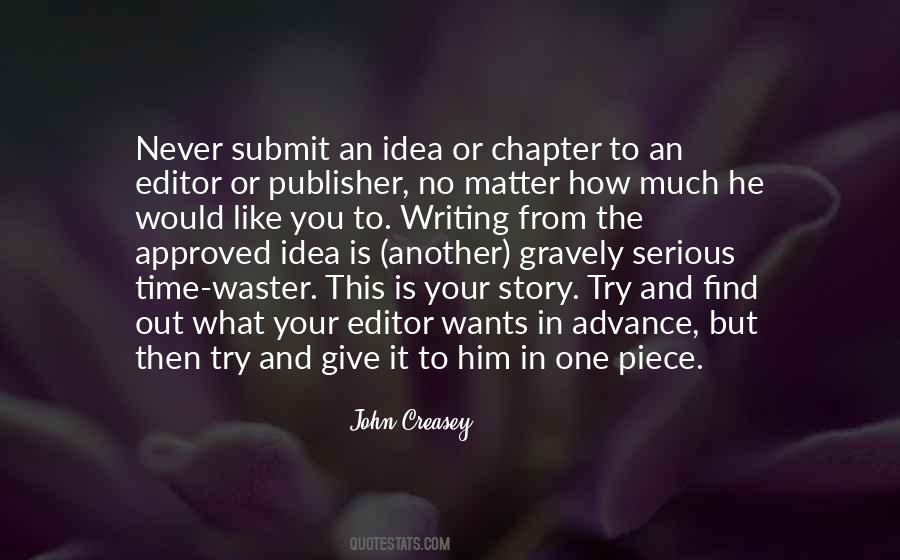 John Creasey Quotes #107199