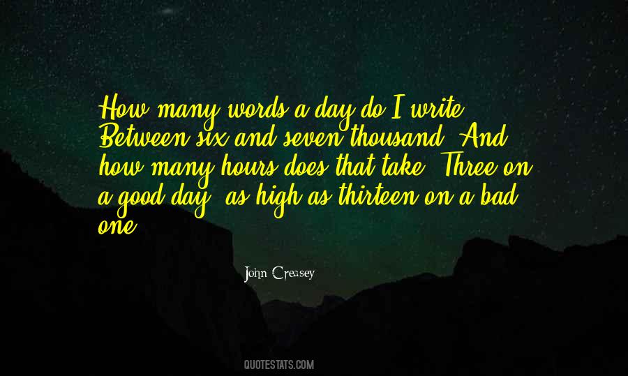 John Creasey Quotes #210130