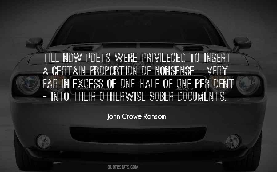 John Crowe Ransom Quotes #1527842