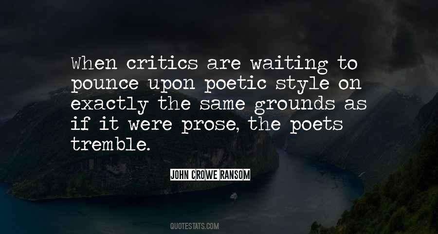 John Crowe Ransom Quotes #408604