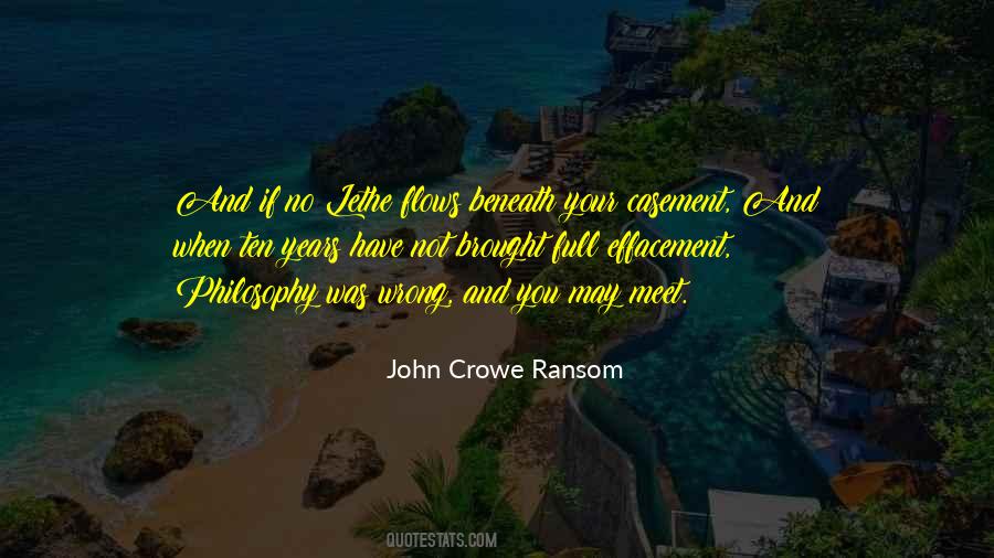 John Crowe Ransom Quotes #426127