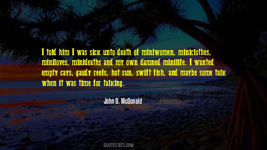 John D. McDonald Quotes #524581