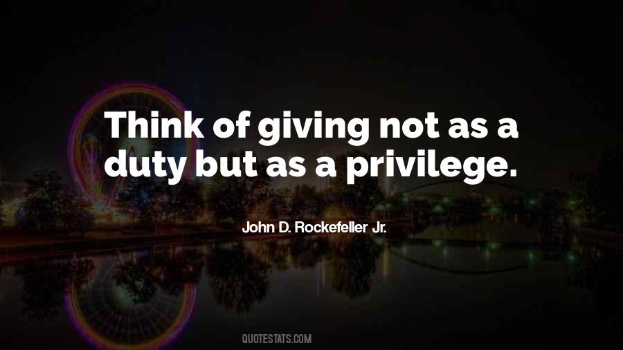 John D. Rockefeller Jr. Quotes #995373