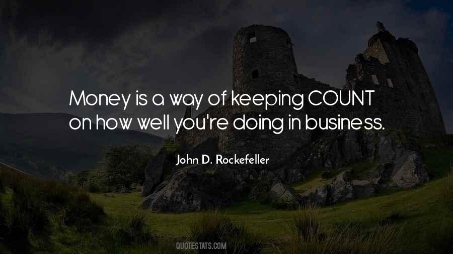 John D. Rockefeller Quotes #1501977