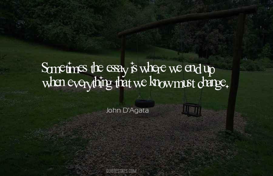 John D'Agata Quotes #1598977