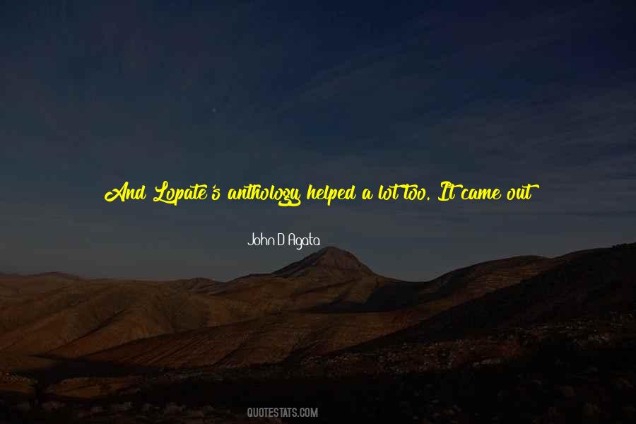 John D'Agata Quotes #932442