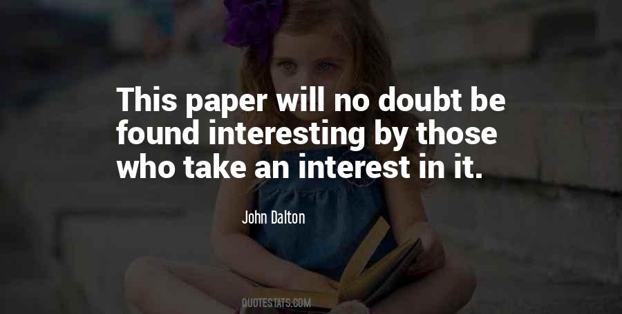 John Dalton Quotes #447251