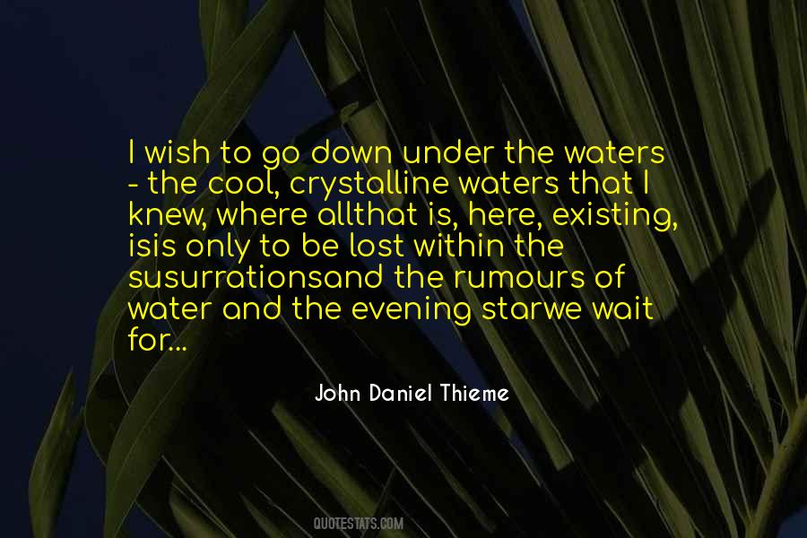 John Daniel Thieme Quotes #869808