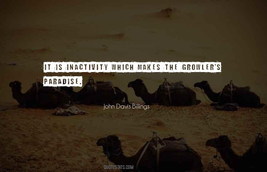 John Davis Billings Quotes #276626