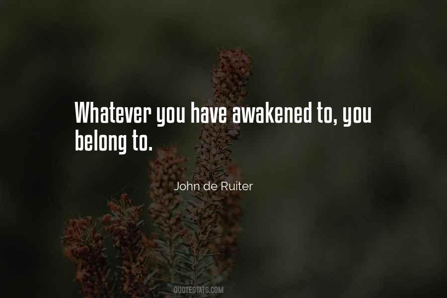 John De Ruiter Quotes #1197604