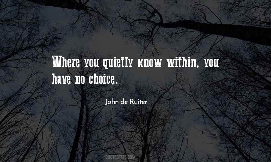 John De Ruiter Quotes #1212872