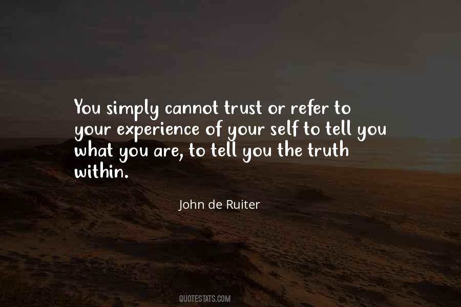 John De Ruiter Quotes #1642196