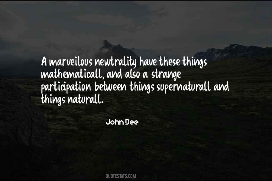 John Dee Quotes #1600214