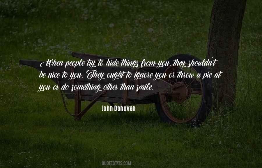 John Donovan Quotes #369118