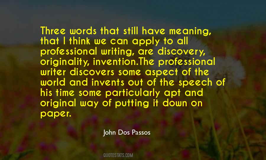John Dos Passos Quotes #1799211