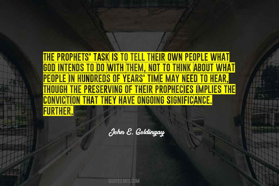 John E. Goldingay Quotes #1282767