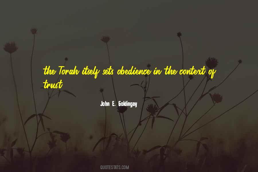 John E. Goldingay Quotes #358235