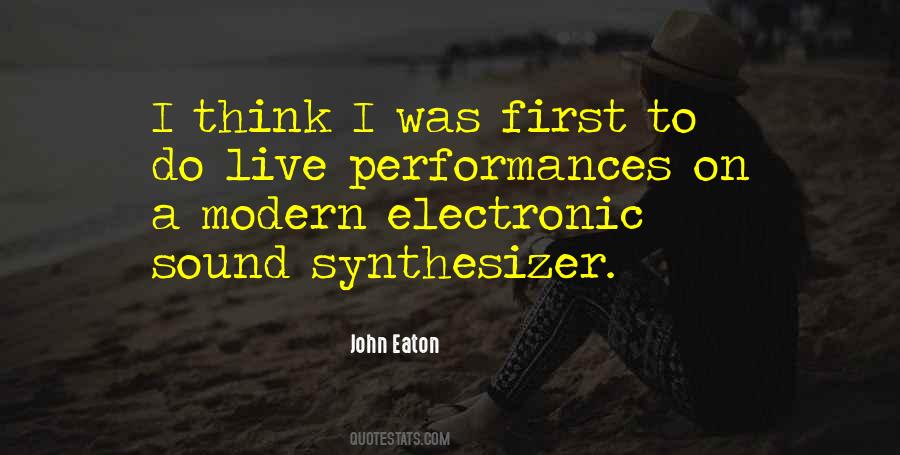 John Eaton Quotes #1159351