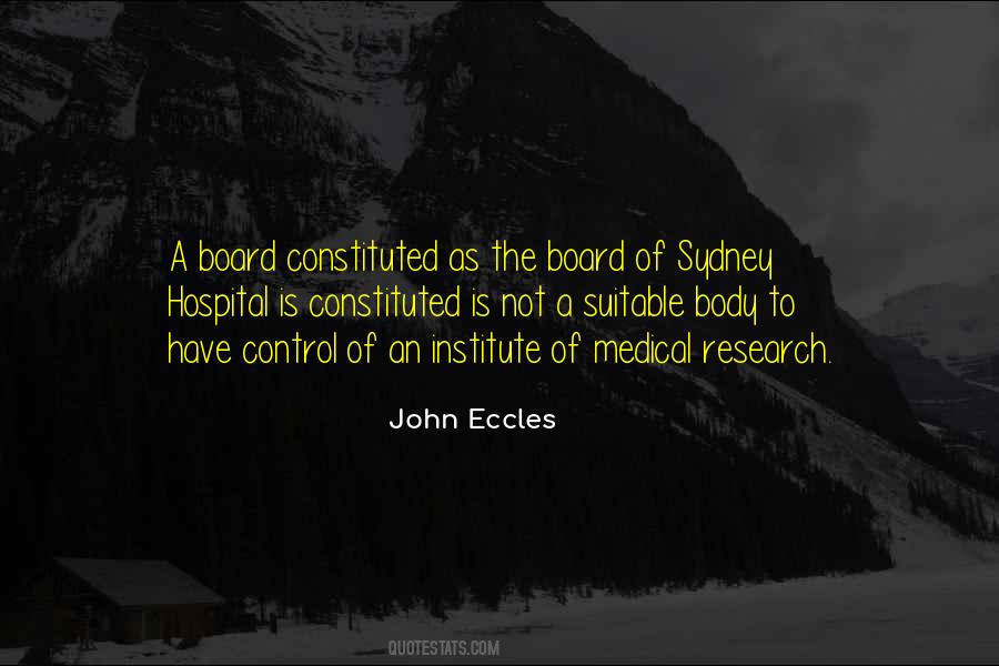 John Eccles Quotes #1207056
